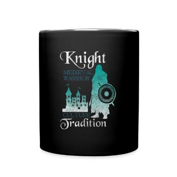 Épée, Dragon, Chevalerie, Noblesse - Mug uni - noir - Devant