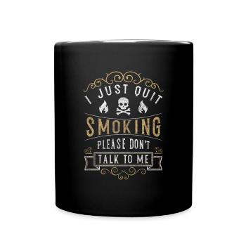 Cigarettes de tabac non-fumeurs Target - Mug uni - noir - Devant