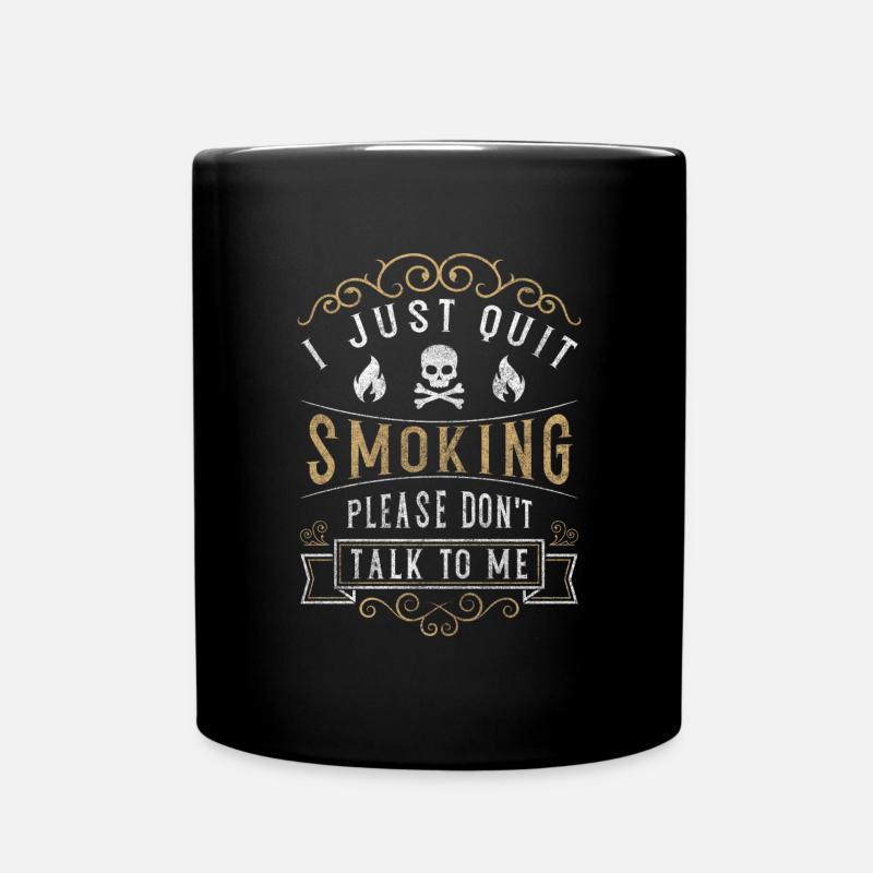 Cigarettes de tabac non-fumeurs Target - Mug uni - noir