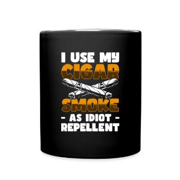 Smoking Butt Cool - Full Colour Mug - black - Front