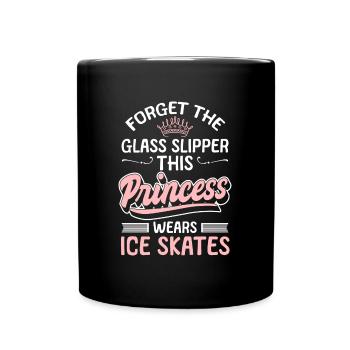 Ice Skating Ice Sports Ice Rink - Full Colour Mug - black - Front