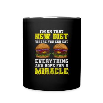 Food Restaurant Vielesser - Full Colour Mug - black - Front