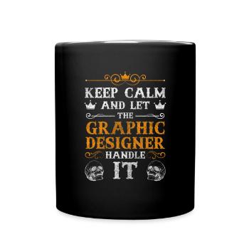 Art Graphics - Full Colour Mug - black - Front