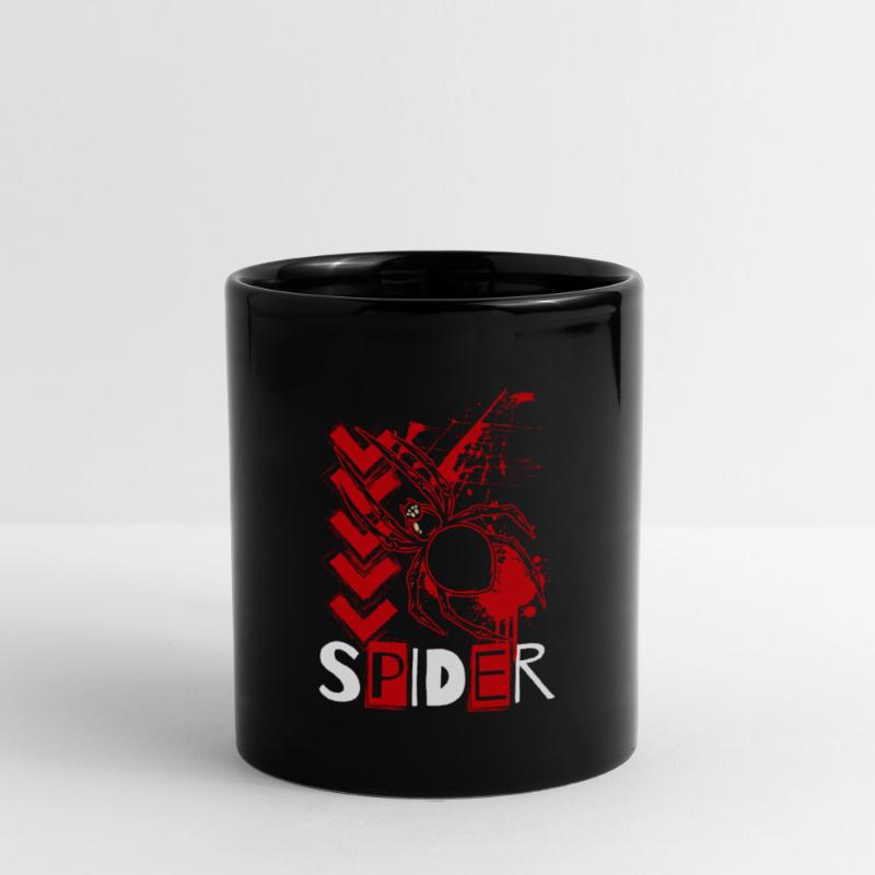 Spider Web Natural Tarantula Silk Threads Full Colour Mug