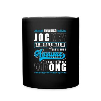 DJ Entertainment House Sound - Full Colour Mug - black - Front
