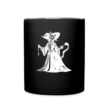 Tabaxi Witch RPG-Spiel - Tasse einfarbig - Schwarz - Vorne