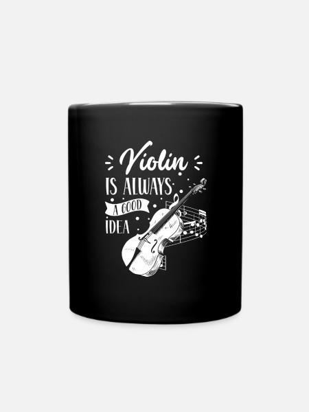 Instrument de musicien Instrument à cordes - Mug uni - noir