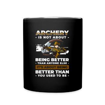 Sagittarius Crossbow Sport - Full Colour Mug - black - Front