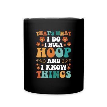 Hullern Fitness Training Motivation - Tasse einfarbig - Schwarz - Vorne