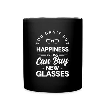Spectacle Wearer Accessory Ophthalmologist Optics - Full Colour Mug - black - Front