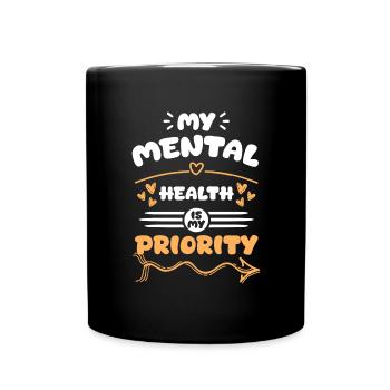 Spa Relax Holidays Pilates - Full Colour Mug - black - Front