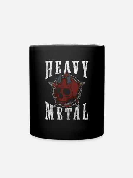 Metal Hardrock Metalcore - Tasse einfarbig - Schwarz