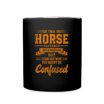 Carter Riding Travel Pony - Mug uni - noir - Devant