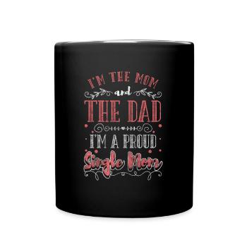 Parents Team Mother's Day - Full Colour Mug - black - Front