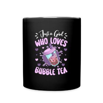 Kawaii Cute Japan - Full Colour Mug - black - Front