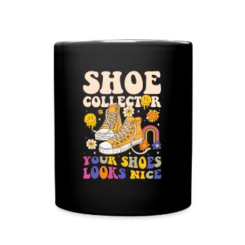 Shoe Shoe Lover Sneaker Addicted - Full Colour Mug - black - Front