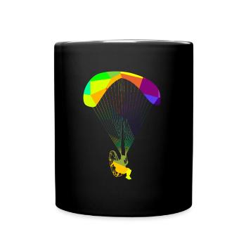 Parapente motorisé Parapente Rainbow - Mug uni - noir - Devant