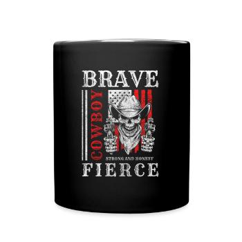 Bandits d’Amérique de l’Ouest Cool - Mug uni - noir - Devant
