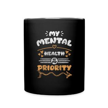 Relaxation Méditation Santé Luxe - Mug uni - noir - Devant