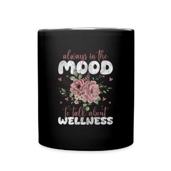 Wellness Mind Healthy Excursion - Full Colour Mug - black - Front