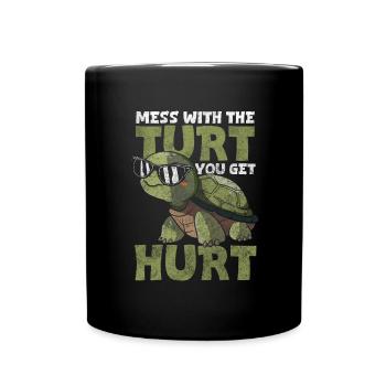 Réservoir Ancienne biodiversité - Mug uni - noir - Devant