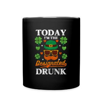 Ireland Wanderlust Holidaymakers - Full Colour Mug - black - Front