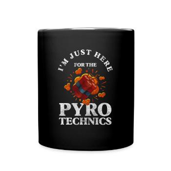 Pyro magnifiquement interdit - Mug uni - noir - Devant