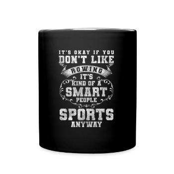Rower Sport Body Gym - Full Colour Mug - black - Front