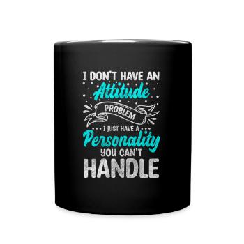 Waiter Specialist Funny Profession Service - Full Colour Mug - black - Front