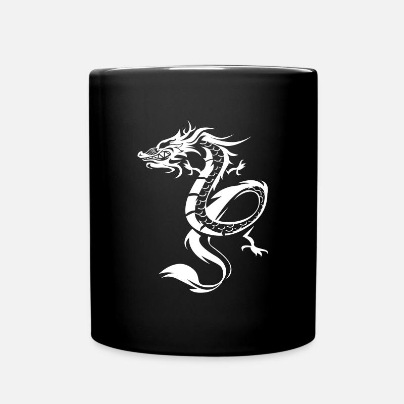 Symbole du dragon chinois - Mug uni - noir