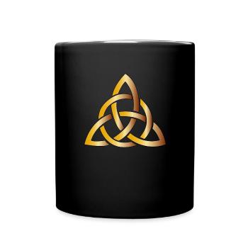 Trinity Knot - Full Colour Mug - black - Front