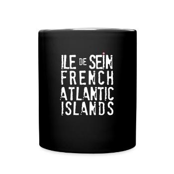 Ile de Sein French Atlantic Islands - Mug uni - noir - Devant