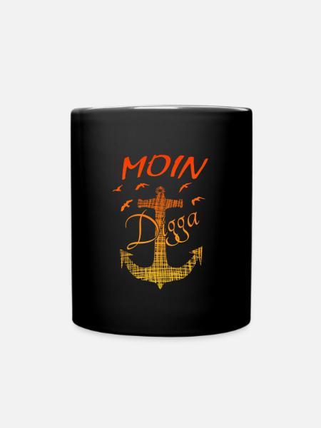 Anker Moin Digga Möven - Tasse einfarbig - Schwarz