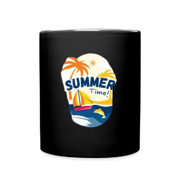 Summer Time - Full Colour Mug - black - Front