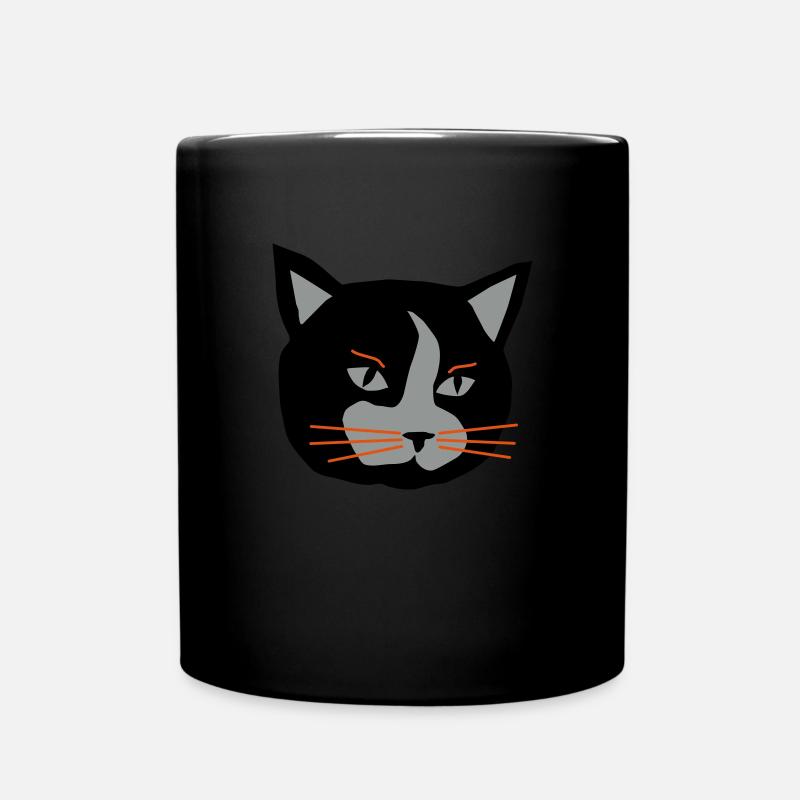 Cat - Tasse einfarbig - Schwarz