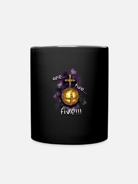 holy hand grenade of antioch - Full Colour Mug - black