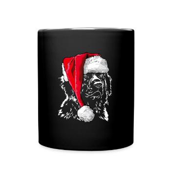 Santa LEONBERGER Chiens Chien Wilsigns - Mug uni - noir - Devant