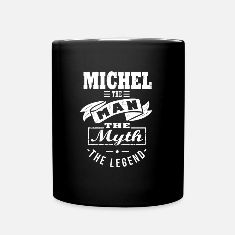 Michel man myth legend cadeau michel - Mug uni - noir