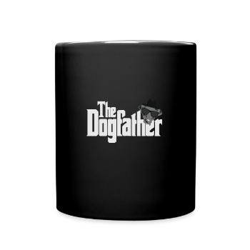 The Dogfather Dog Shirt Dog Lover Gift - Full Colour Mug - black - Front