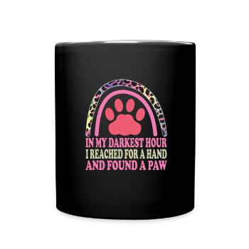 SAUVETAGE ANIMAL AIDE AUX ANIMAUX - Mug uni - noir - Devant