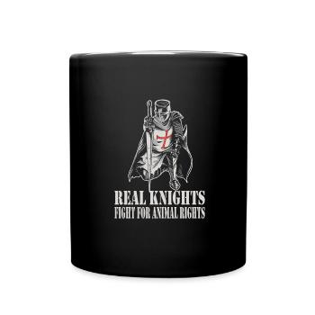 SAUVETAGE ANIMAL AIDE AUX ANIMAUX - Mug uni - noir - Devant