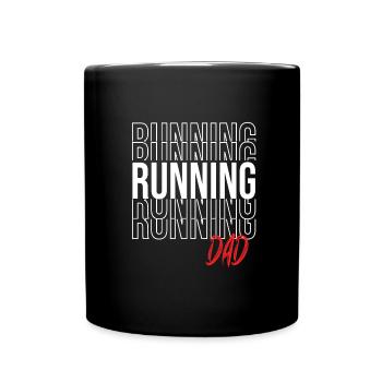 Marathon - Full Colour Mug - black - Front