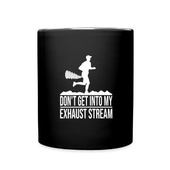 Marathon - Full Colour Mug - black - Front