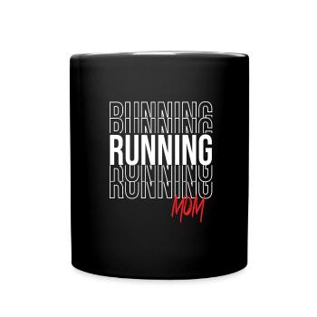Marathon - Full Colour Mug - black - Front