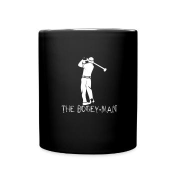Golf - Tasse einfarbig - Schwarz - Vorne