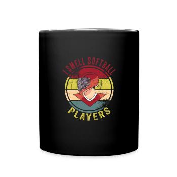 Lacrosse - Full Colour Mug - black - Front
