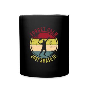 Tennis - Full Colour Mug - black - Front