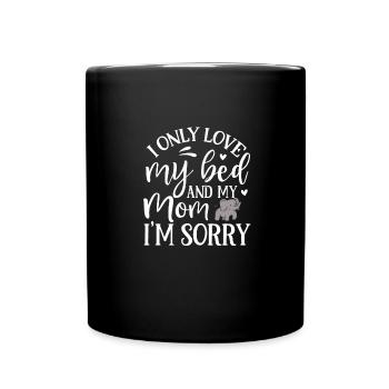 Bébé - Mug uni - noir - Devant
