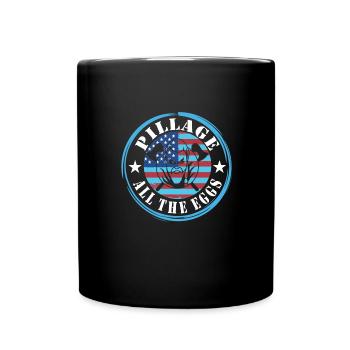 Wikinger - Tasse einfarbig - Schwarz - Vorne