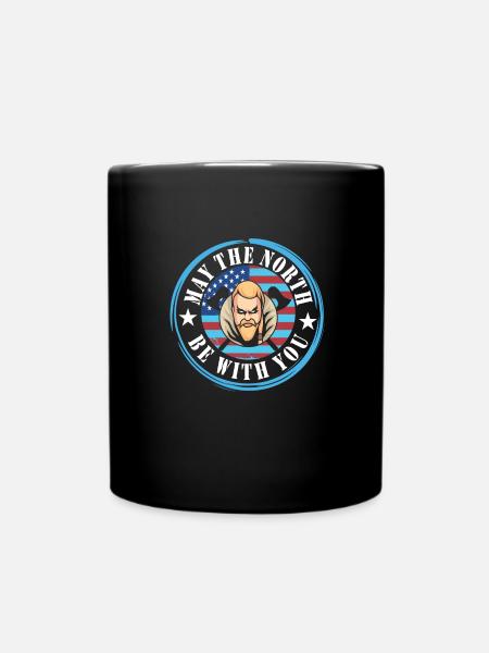Wikinger - Tasse einfarbig - Schwarz